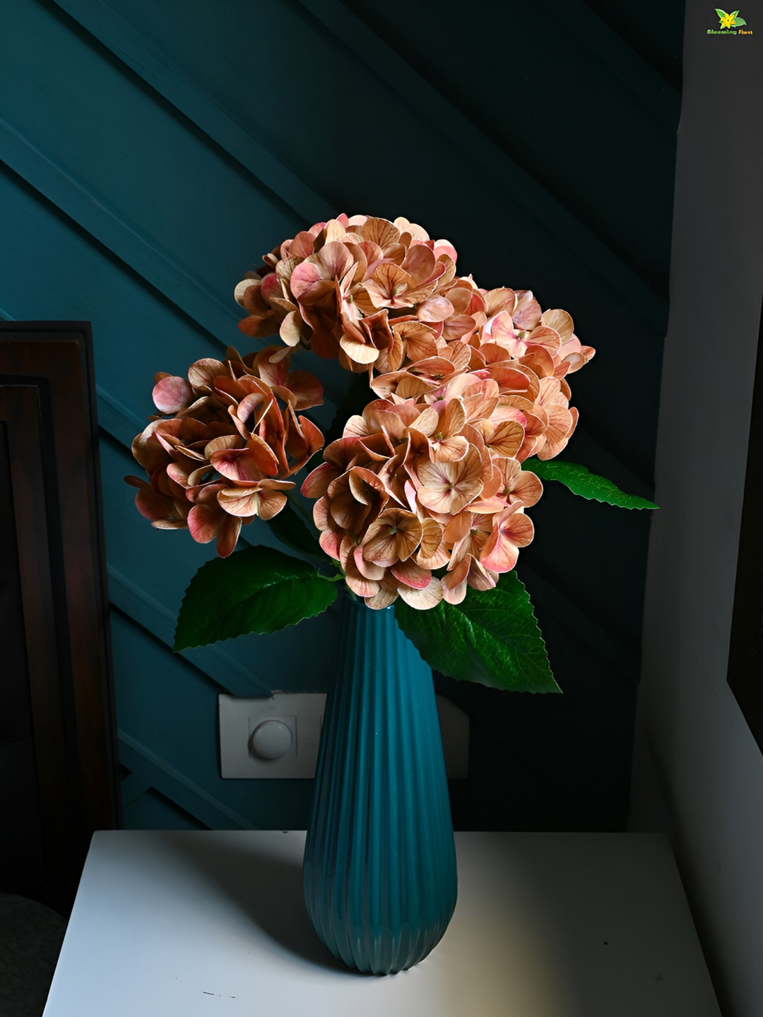 Blooming Floret Brown Hyacinth Artificial Flower