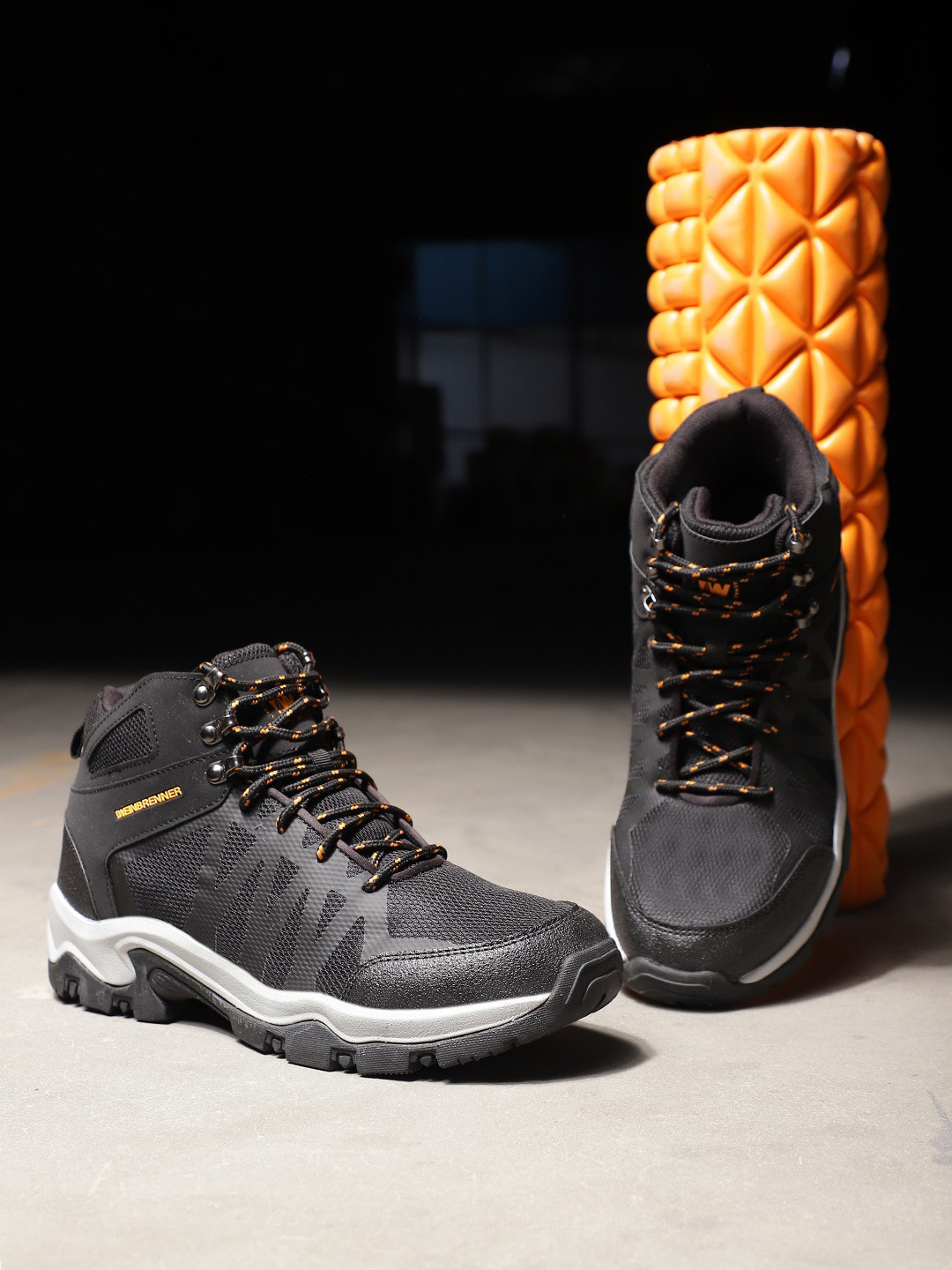 Weinbrenner Men Trevor Round Toe Textile Hiking Boots