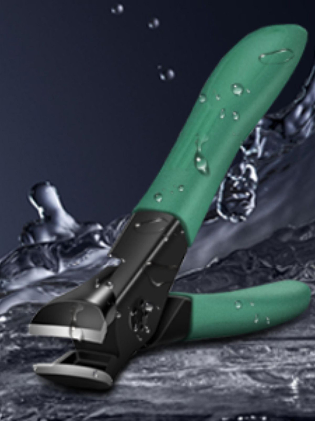 YOUSTYLO Wide Jaw Curved Finger& Toe Nail Cutter for Thick Nails