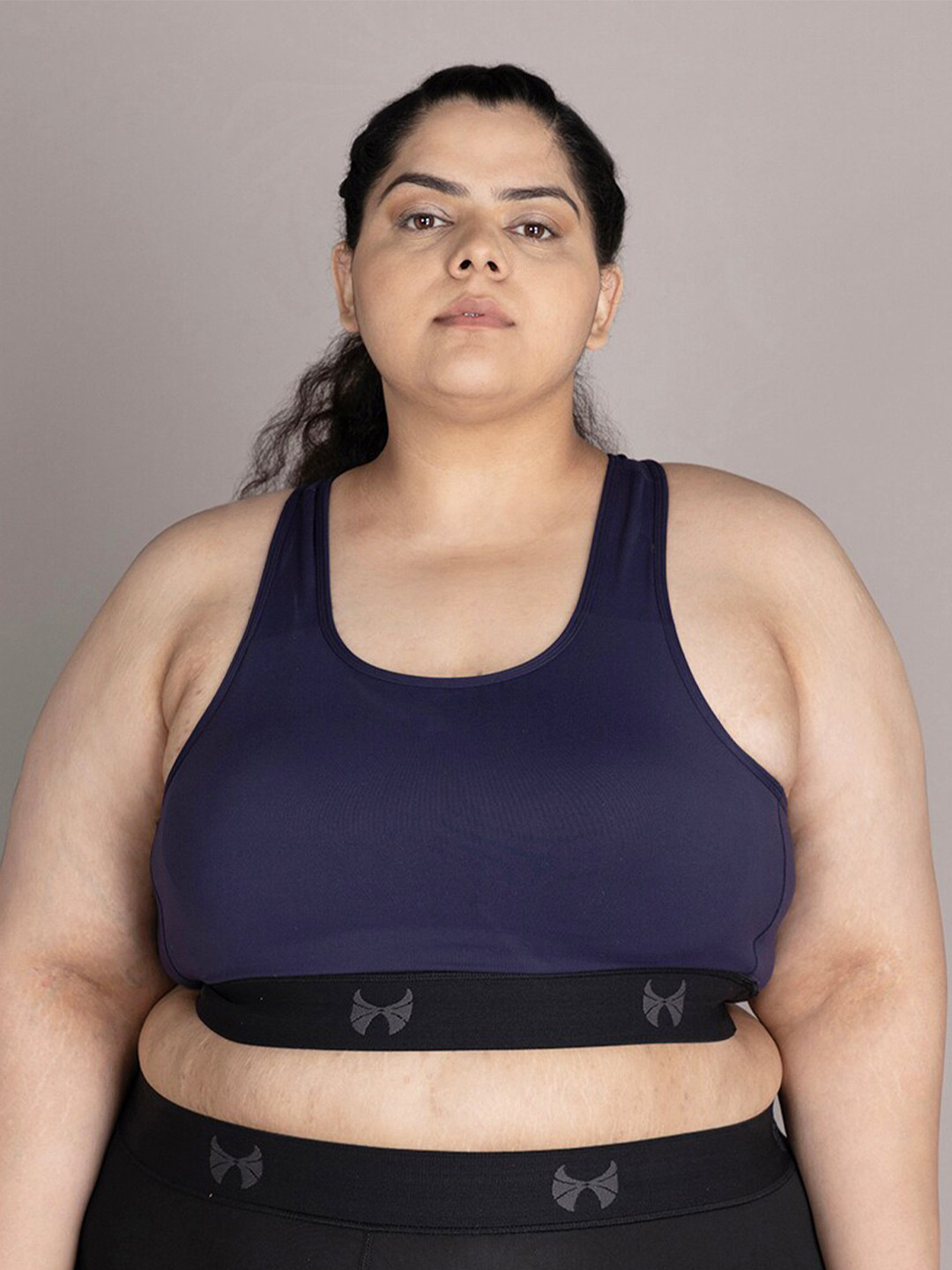 skyria Plus Size Full Coverage Removable Padding Workout Bra - 360 Degree Support