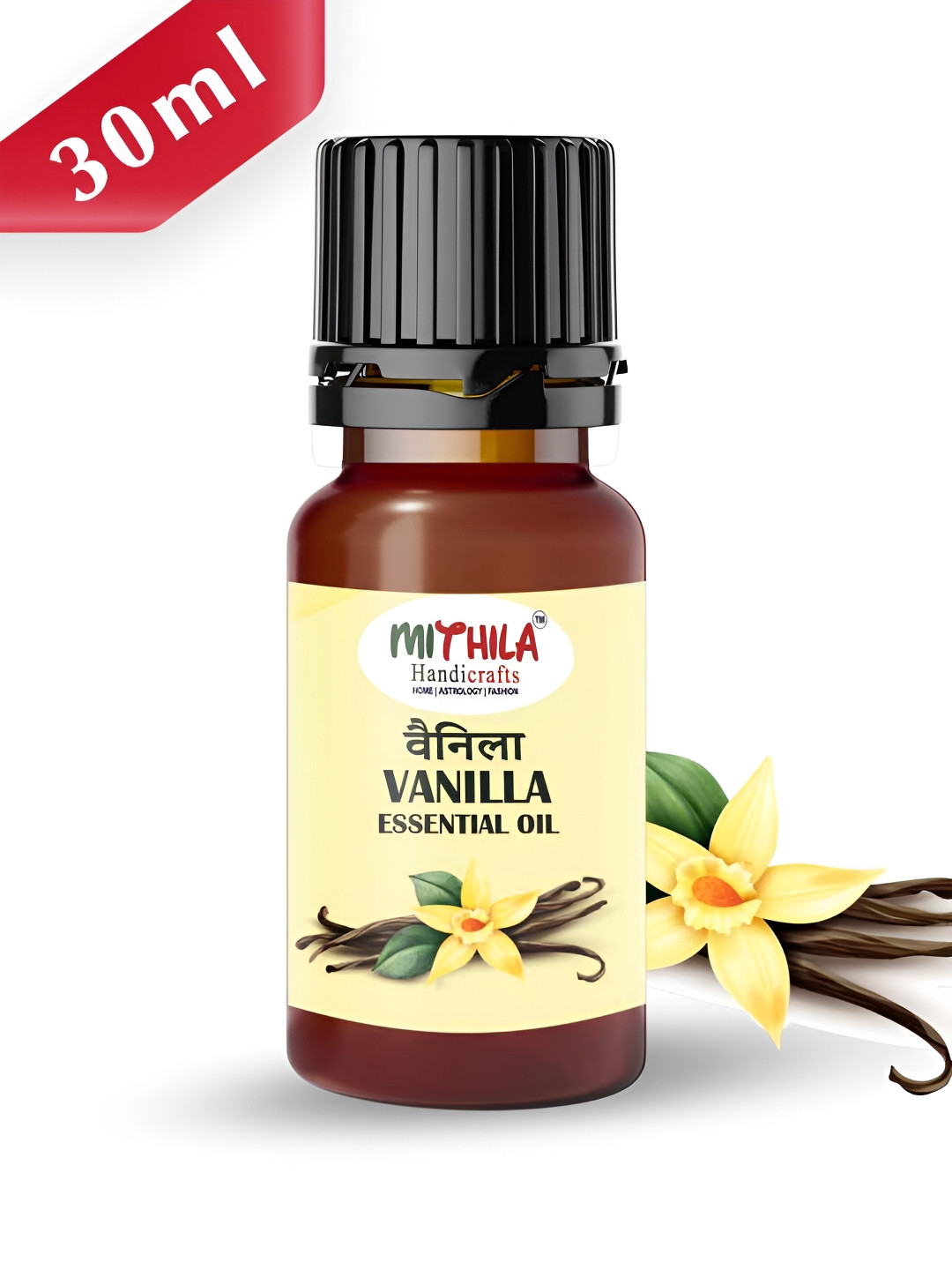 MITHILA Handicrafts Yellow Vanilla Aroma Oils