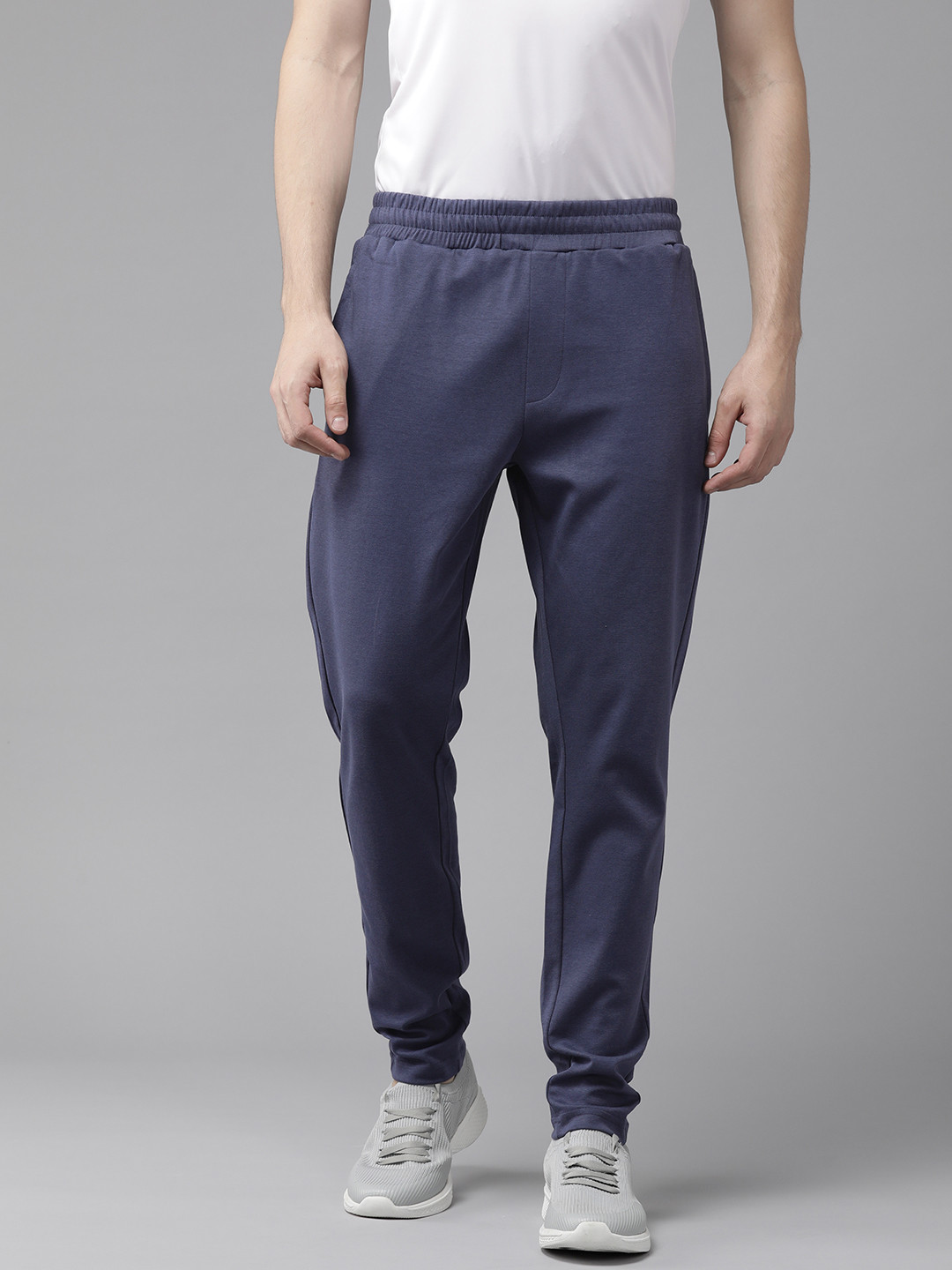 PERFKT-U Men Solid Regular Fit Track Pants