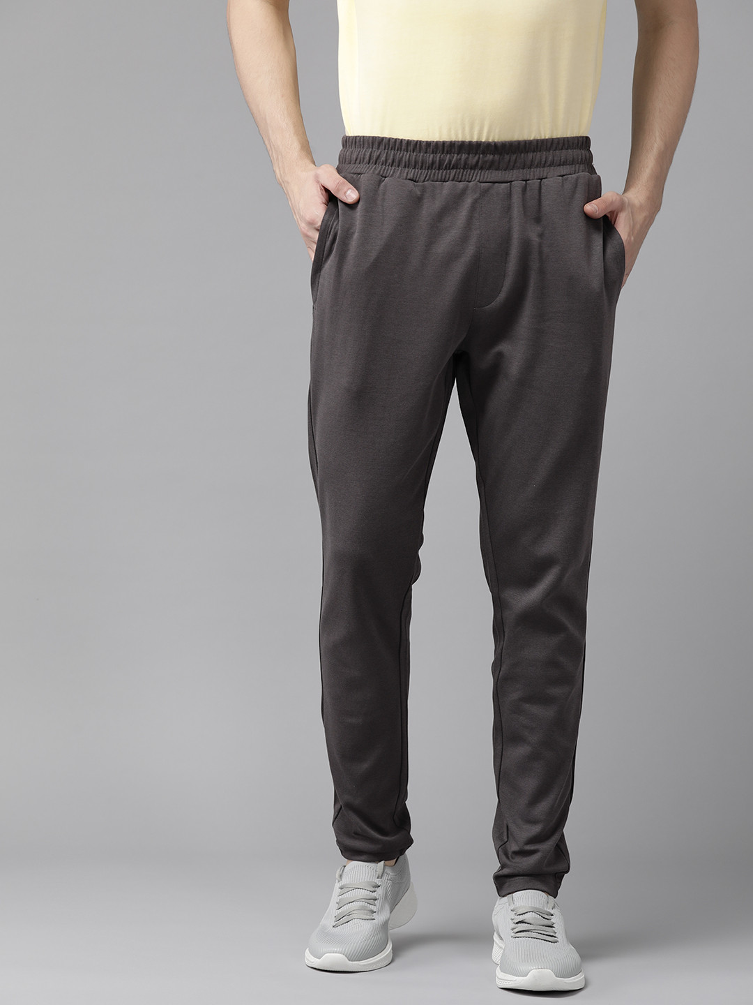 PERFKT-U Men Solid Regular Fit Track Pants
