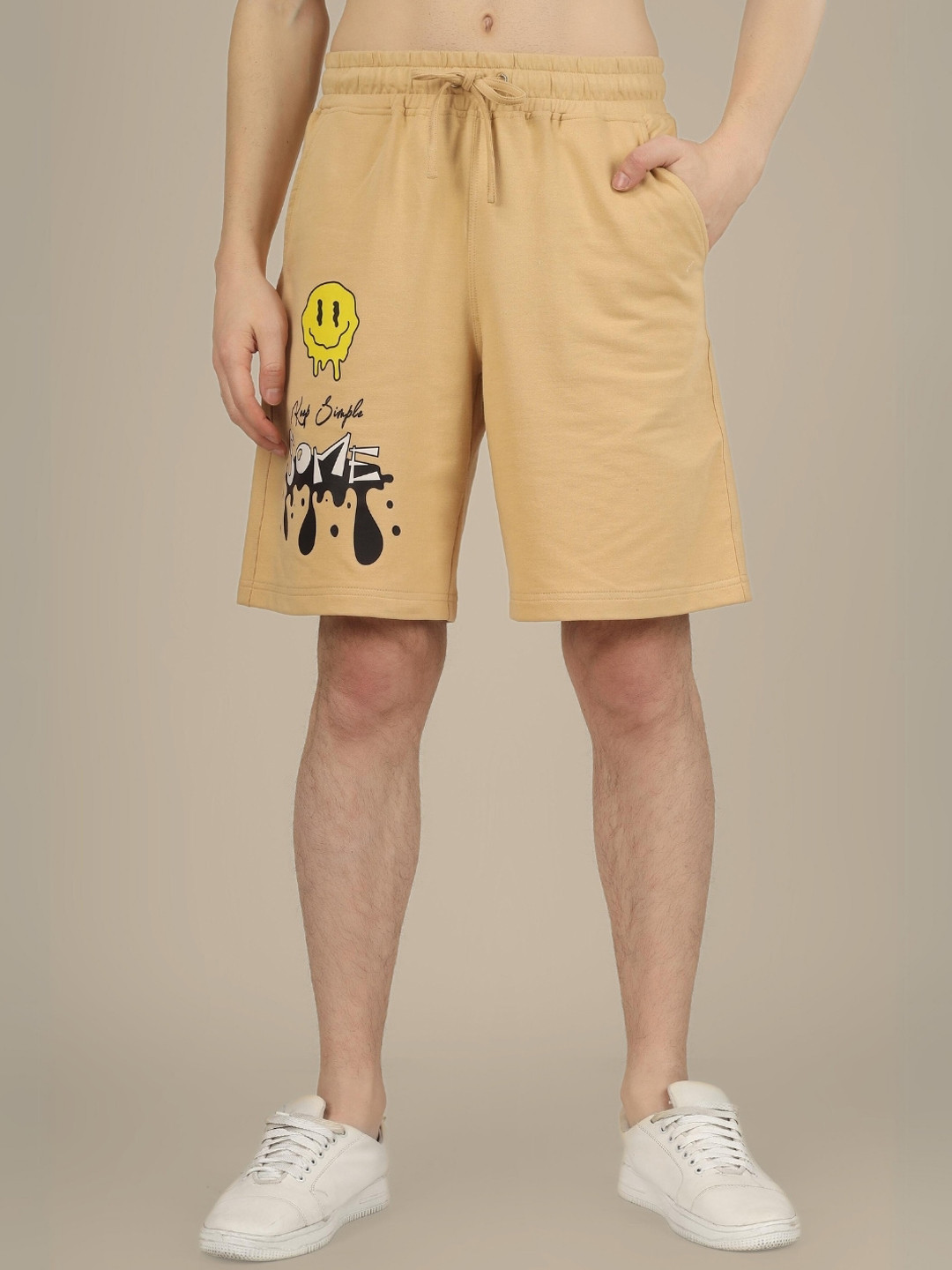 WEARDUDS Men Keep Simple Some Printed Relaxed Fit Pure Cotton Shorts