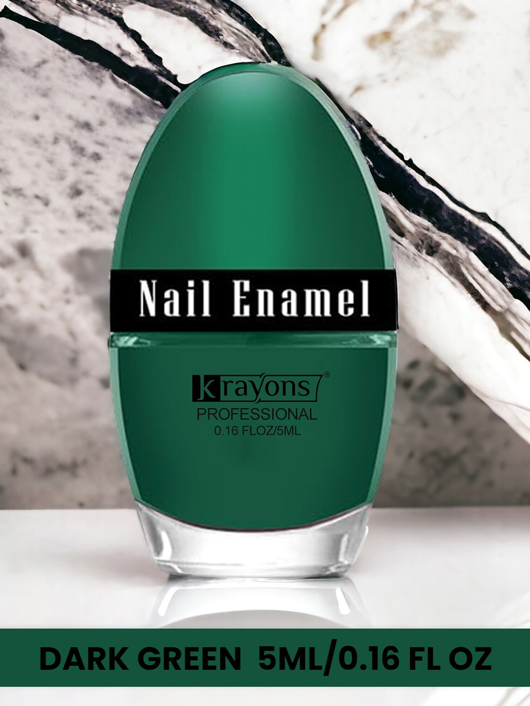 krayons Professional Set Of 4 High Shine Glossy Nail Paint - 5ml each