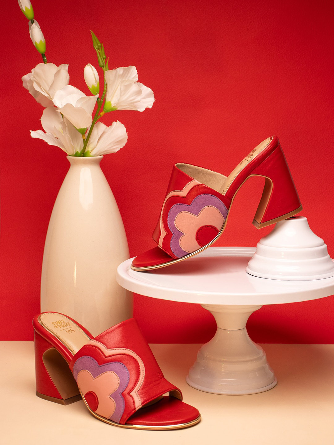 HEEL YOUR SOLE Boulangerie Women Leather Block Heels