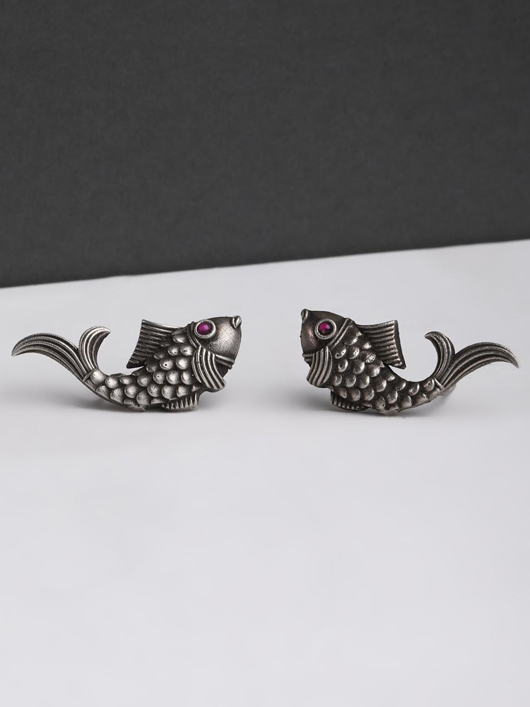 Fabindia Silver Studs Earrings
