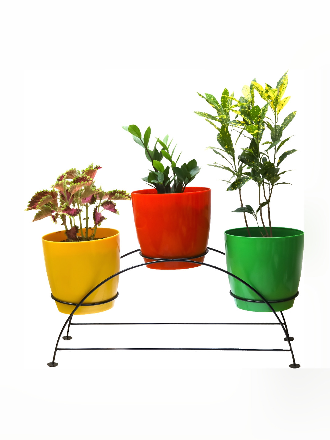 appeasy Black 3 Pot Holder Stand