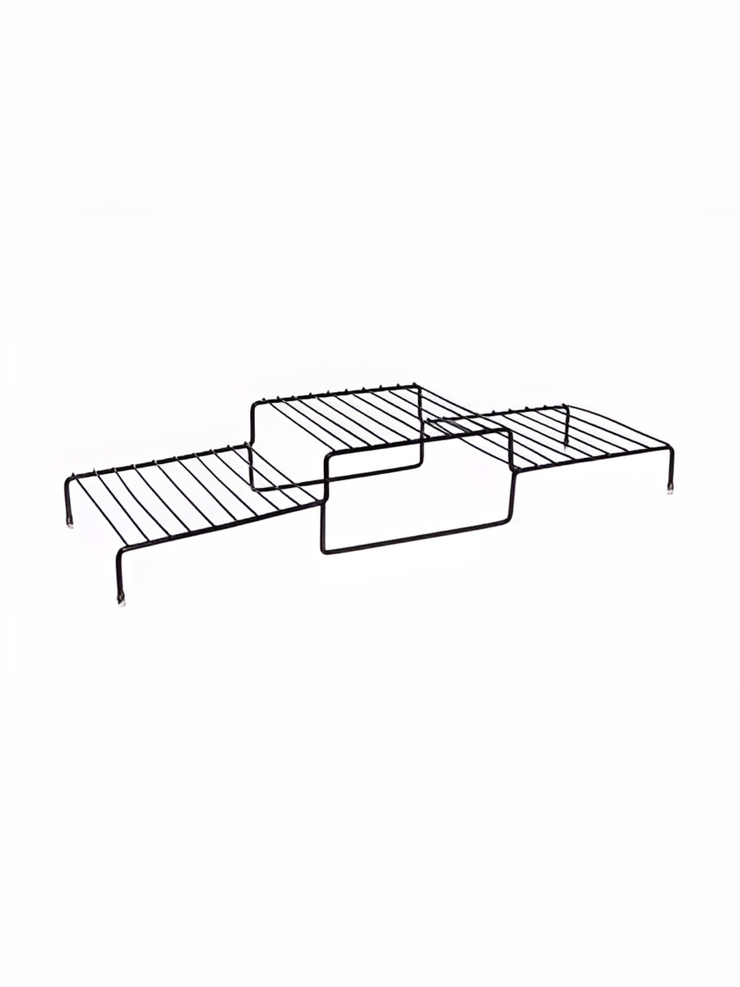 appeasy Black Rectangle Metal Planter Stand