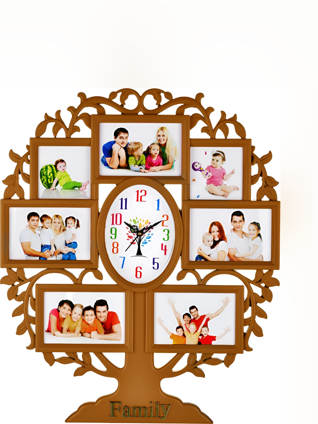Attractionz Beige Wall Clock
