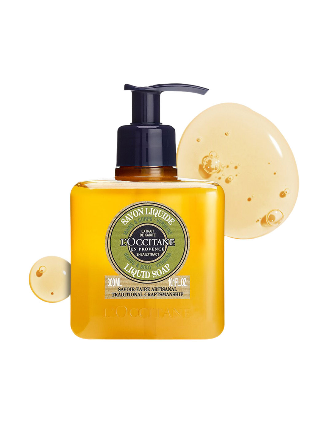 LOccitane en Provence Shea Butter Hands & Body Verbena Liquid Soap - 300 ml