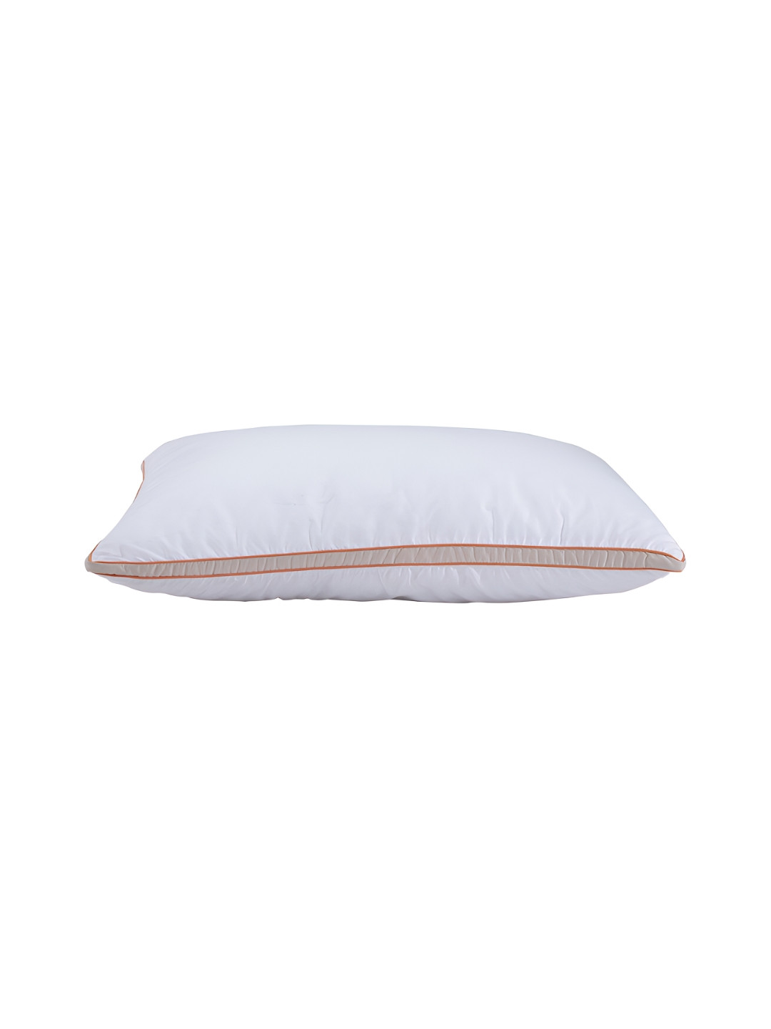MASPAR White Solid Cotton Ultra Soft Fibre Sleep Pillow-50 x 75 x 41 cm