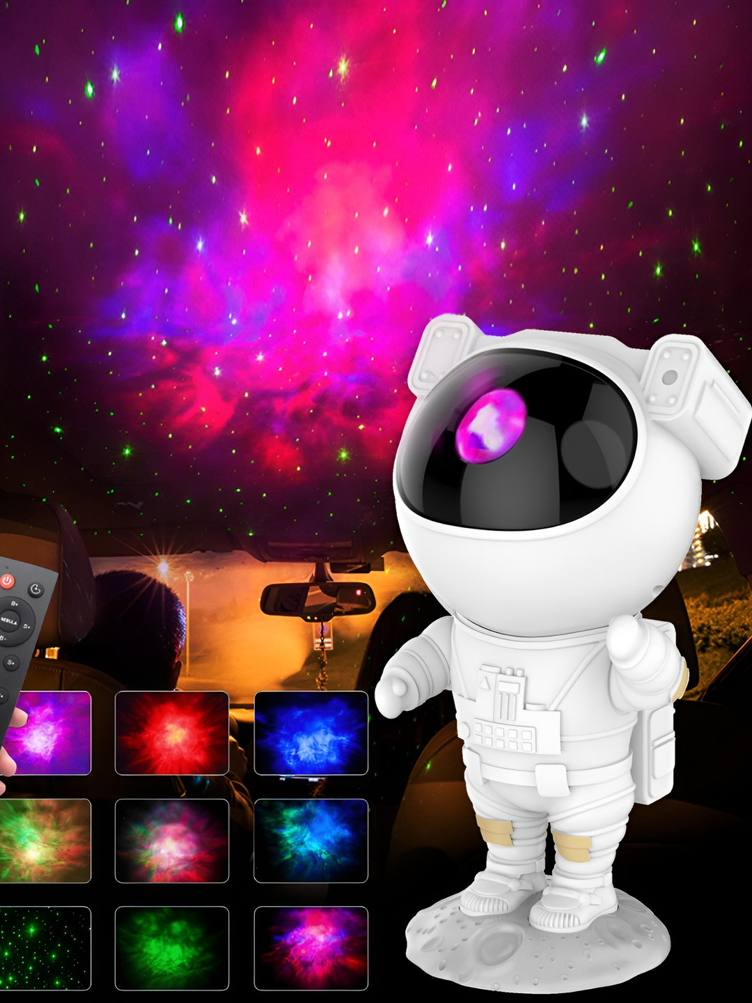 TECHEL White Contemporary Abstract Shaped Table Lamp with Bulb