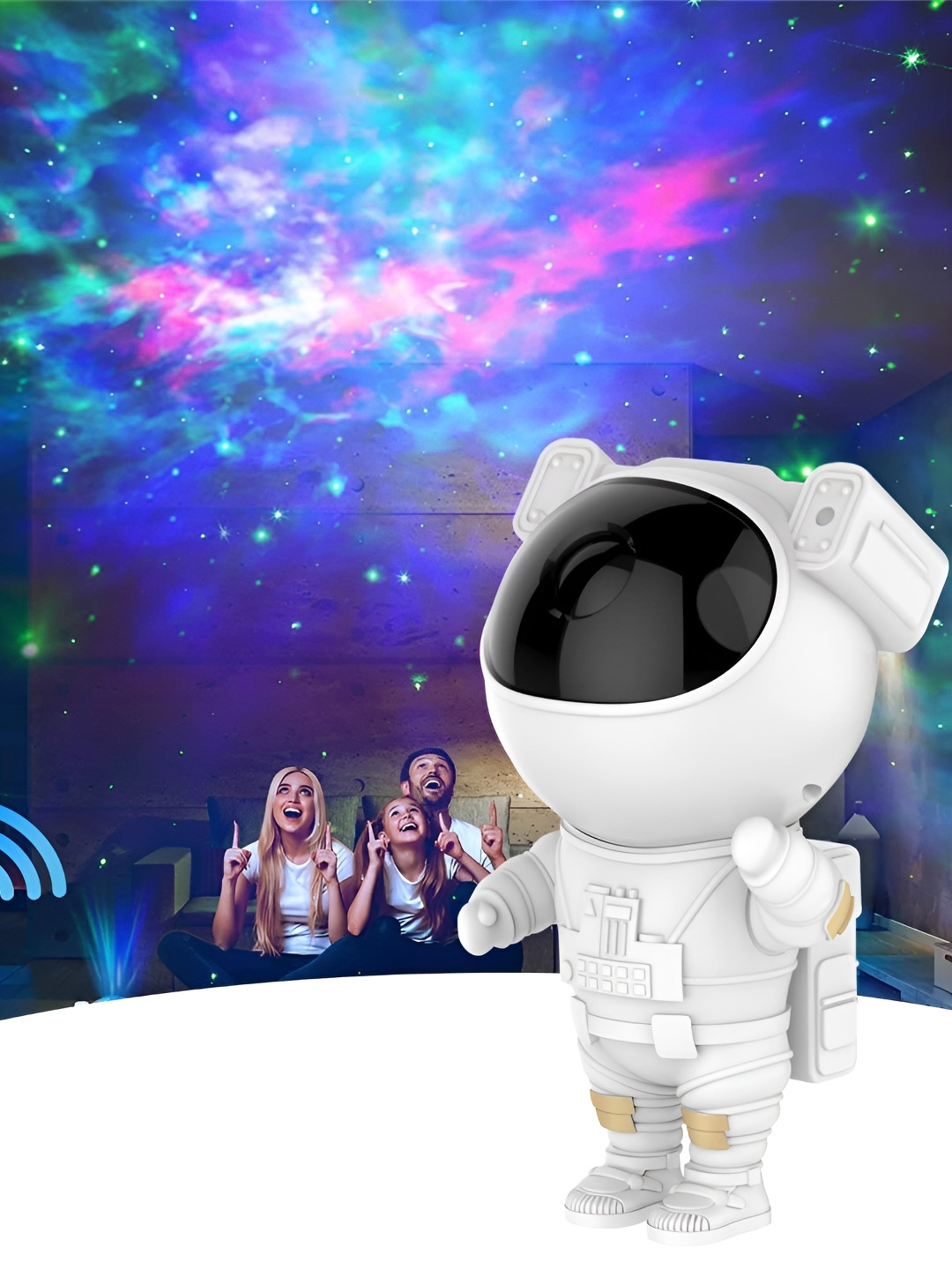 TECHEL White Contemporary Abstract Shaped Table Lamp with Bulb