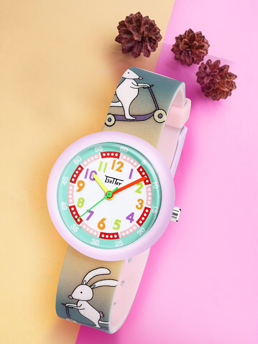 YOUNG MISSION Girls Printed Dial Analogue Watches Better Watch 1806 PR