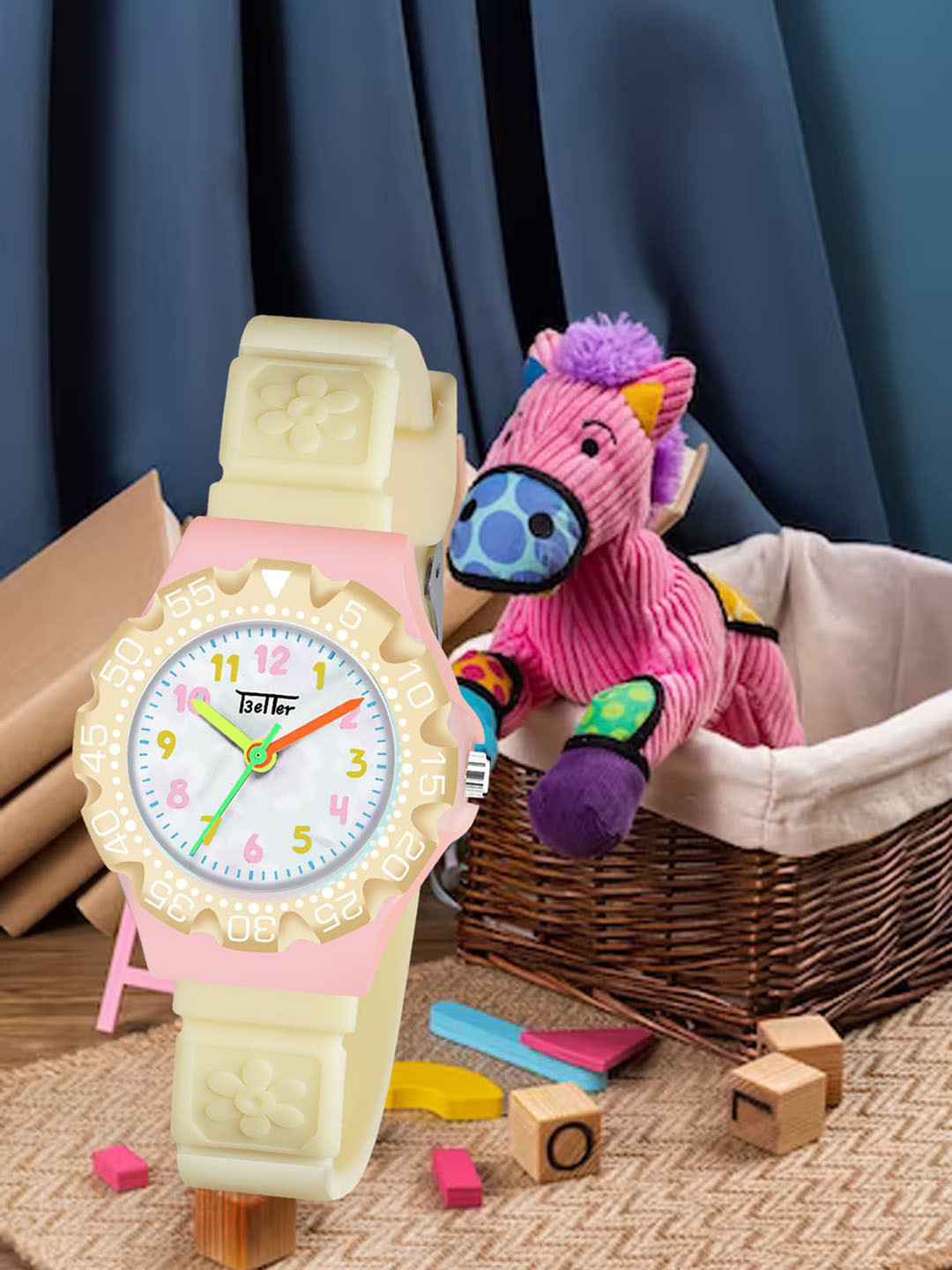 YOUNG MISSION Girls Embellished Dial & Straps Analogue Watches Better Watch 1309 YL