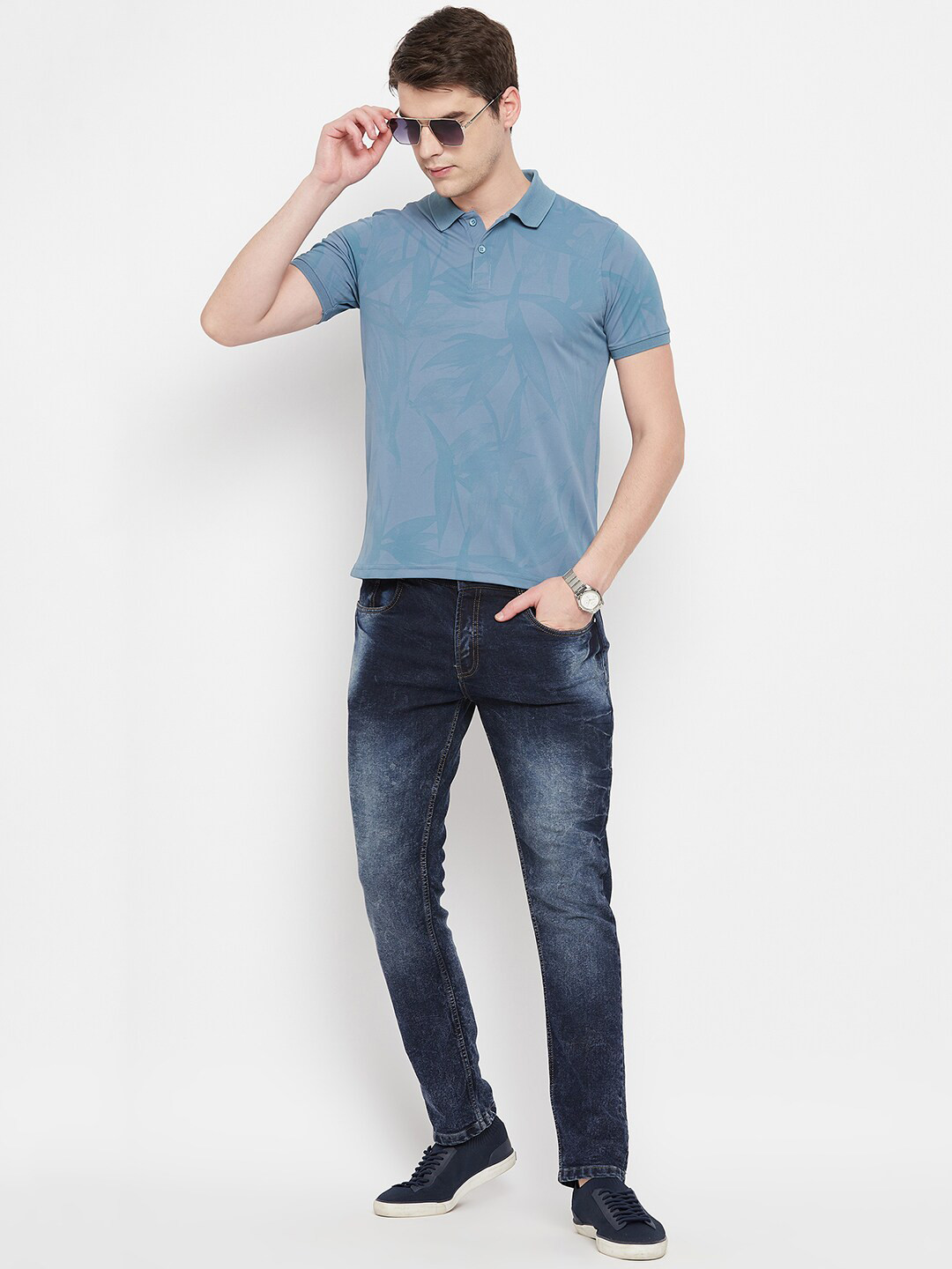 OGEN Men Polo Collar T-shirt
