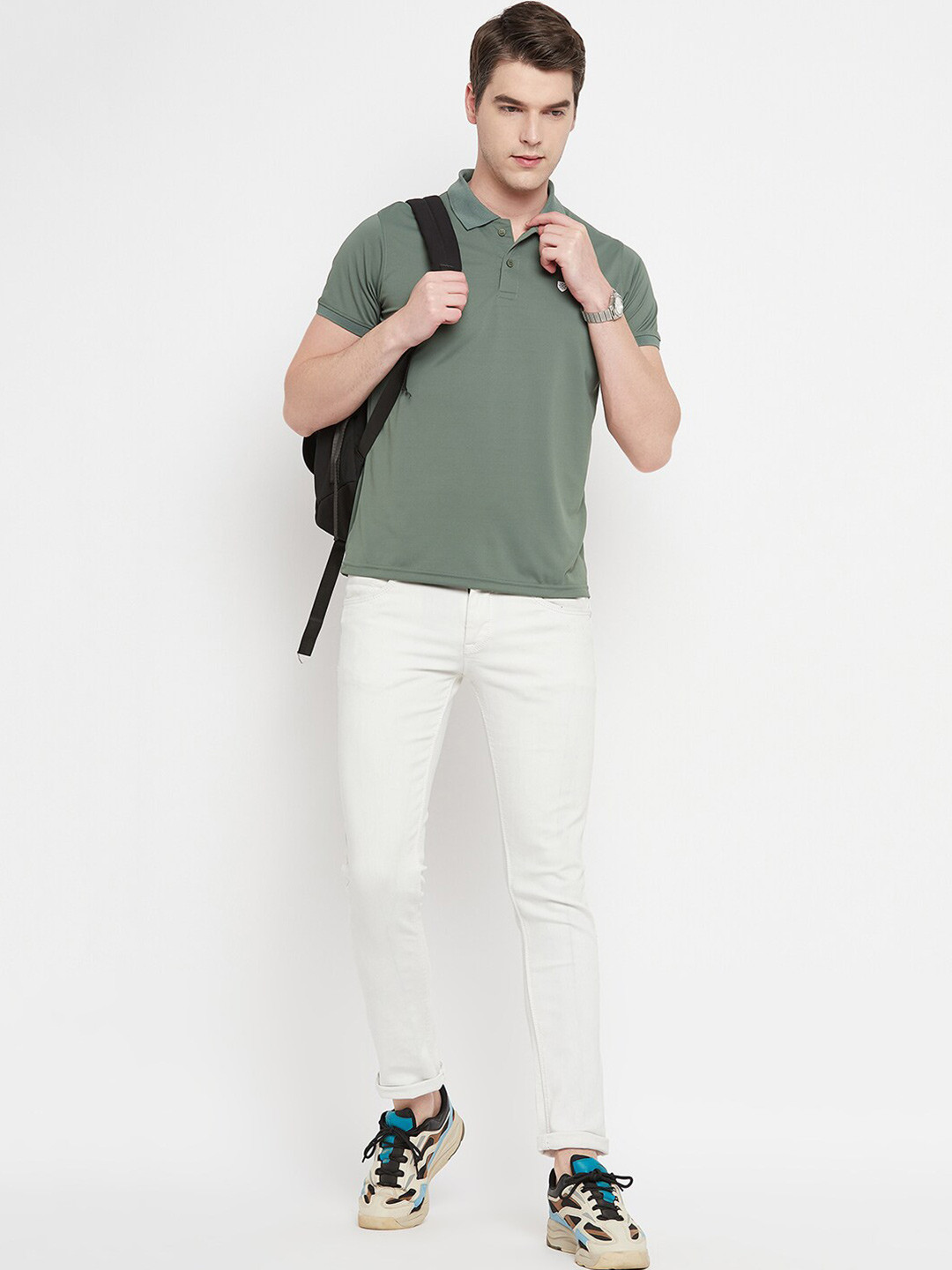 OGEN Men Polo Collar T-shirt