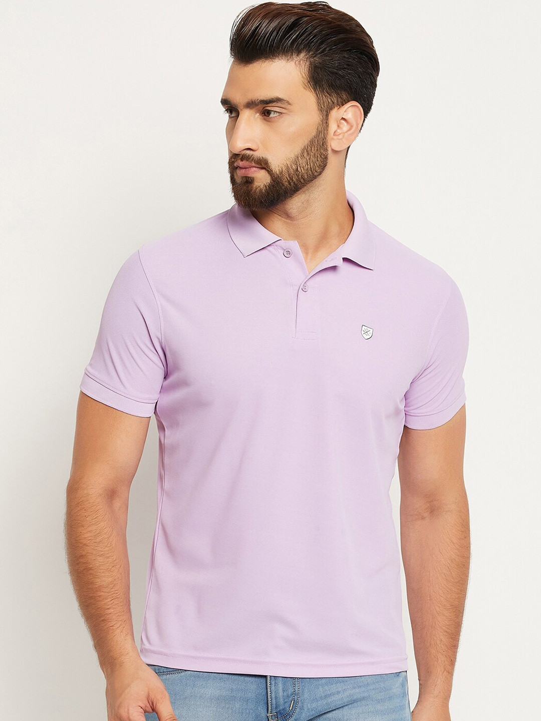 OGEN Polo Collar Short Sleeves Casual T-shirt