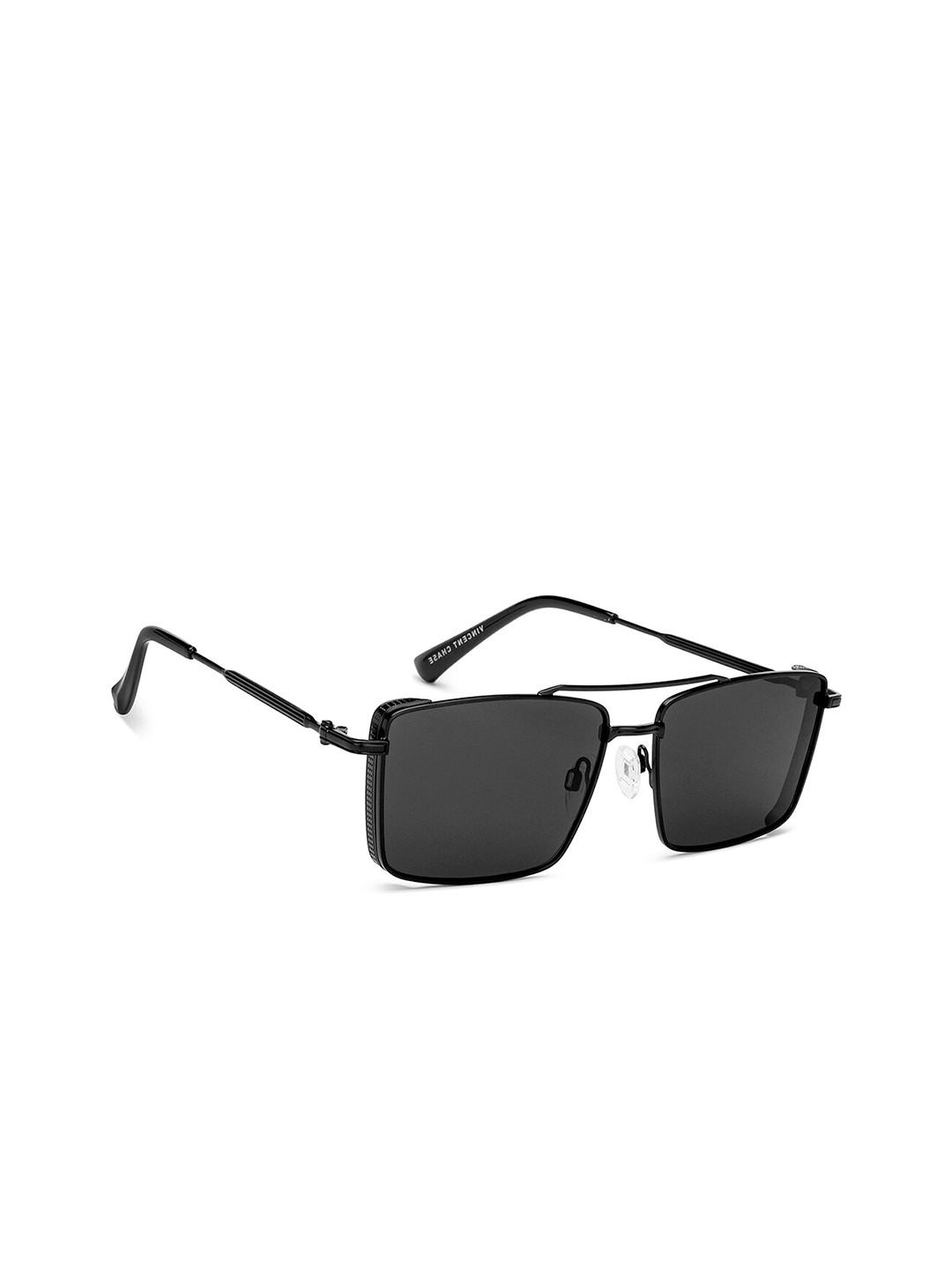 Vincent Chase by Lenskart Unisex Rectangle Sunglasses with UV Protected Lens 209526
