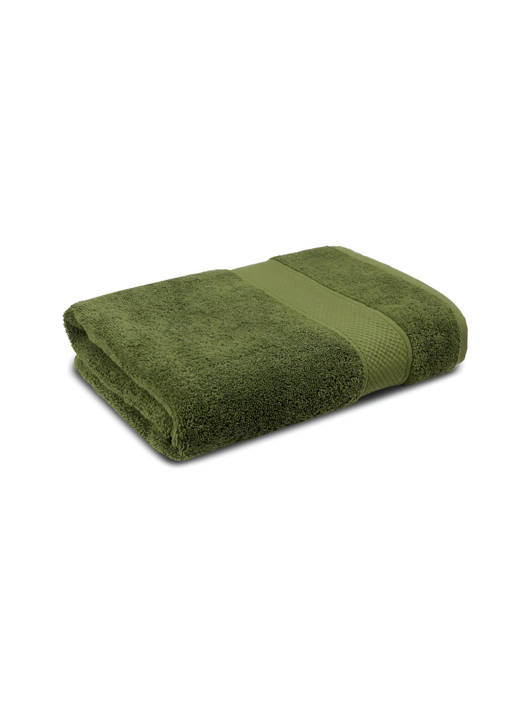Signature Green Cotton 380 GSM Bath Towel