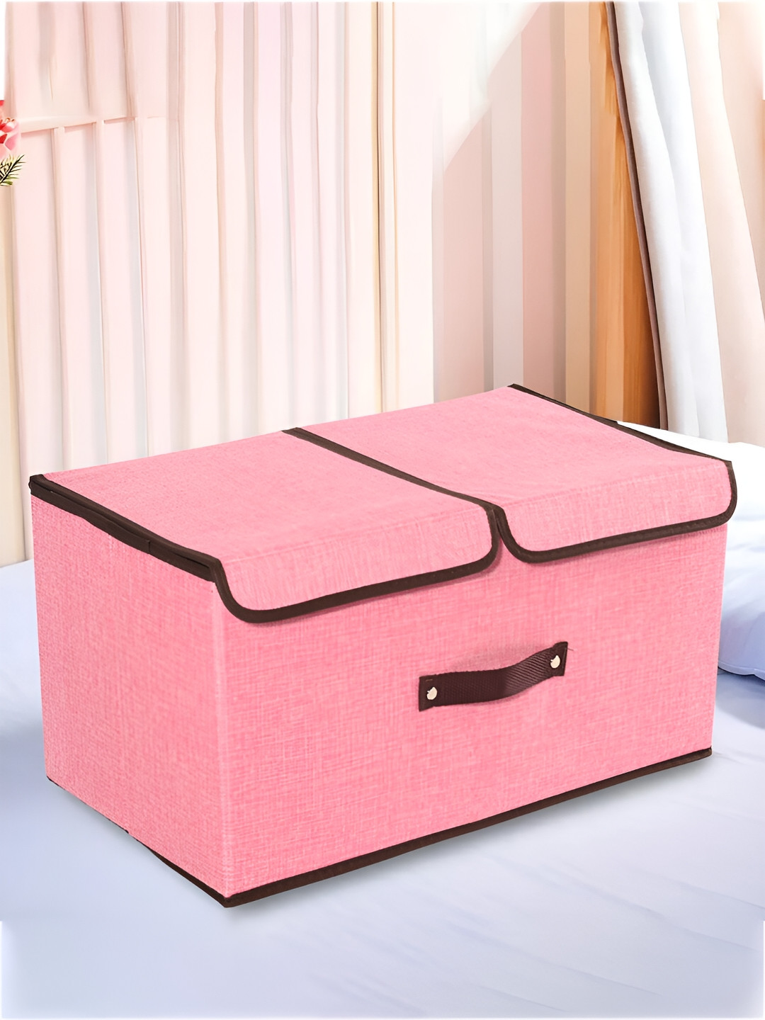 Kuber Industries Pink Regular Drawer Organiser