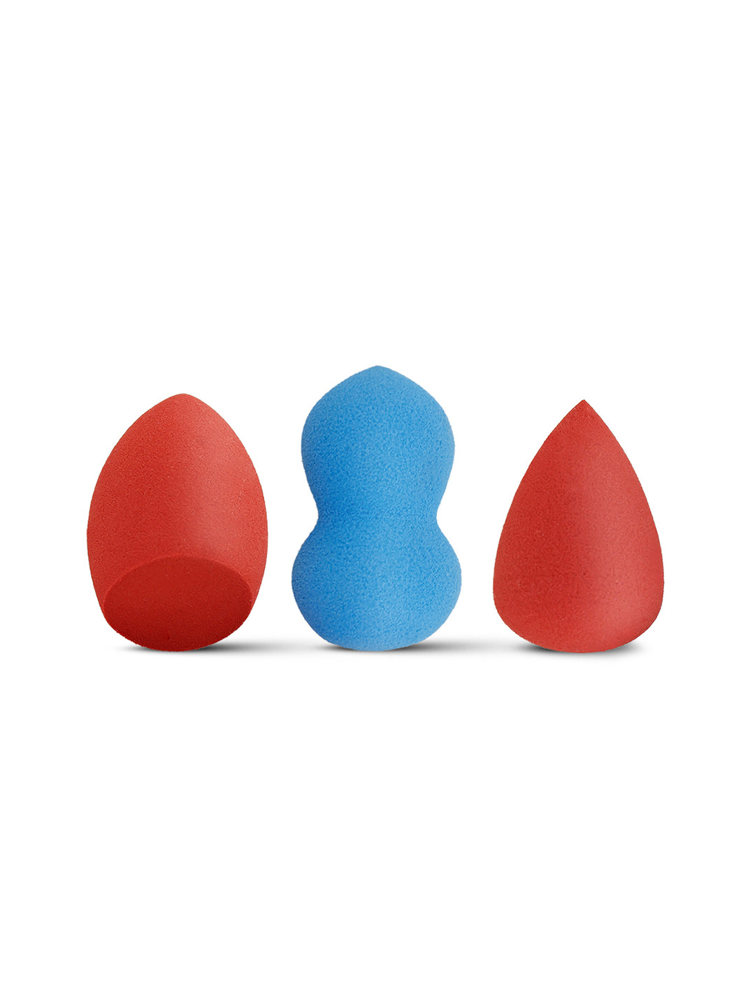 Insight Cosmetics 30-Pcs Latex Free Beauty Blender Sponge Applicator - Red & Blue