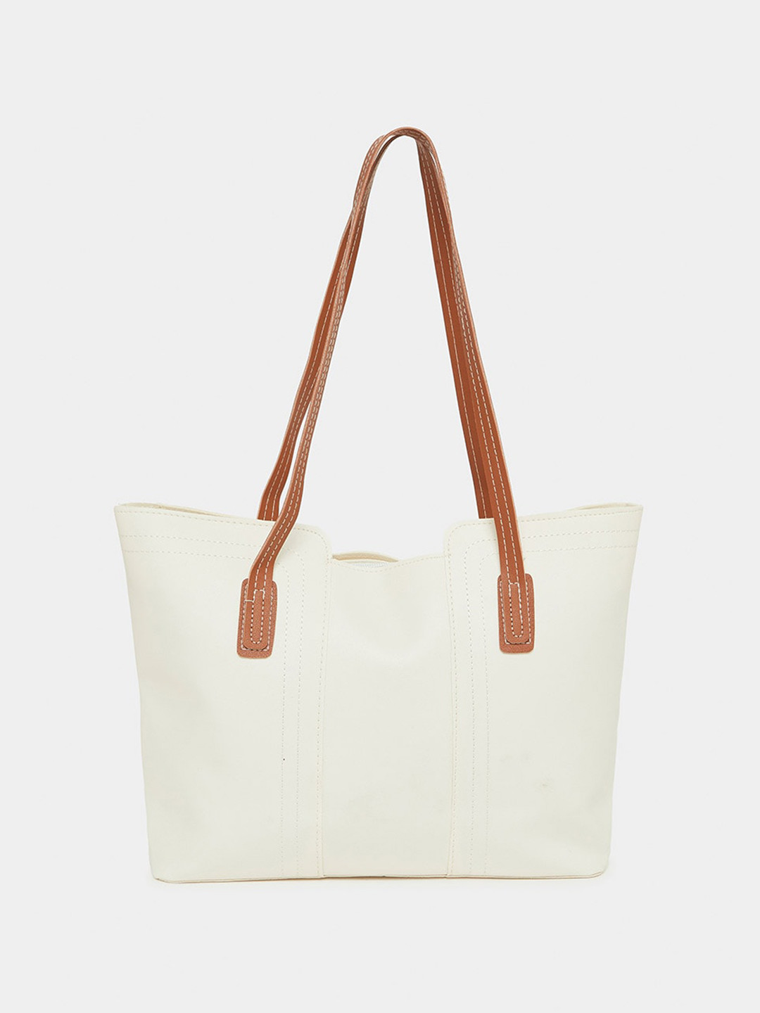 Styli Women Stitch Line Shoulder Bag