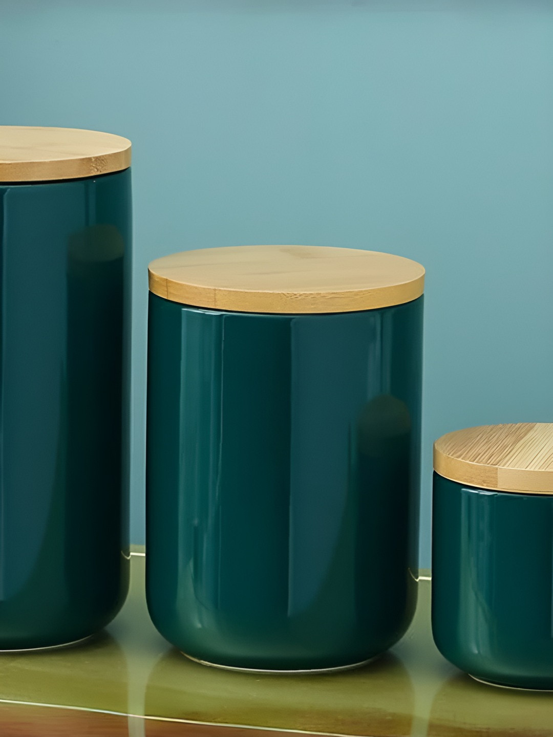 Umai Green Ceramic Dishwasher Safe Clip-On Fridge Container-800ml