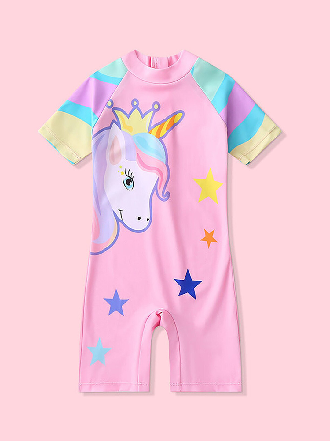 SYGA Kids Graphic Printed Legsuits