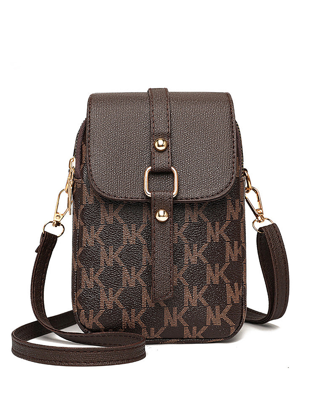 SYGA Animal Leather Structured Sling Bag