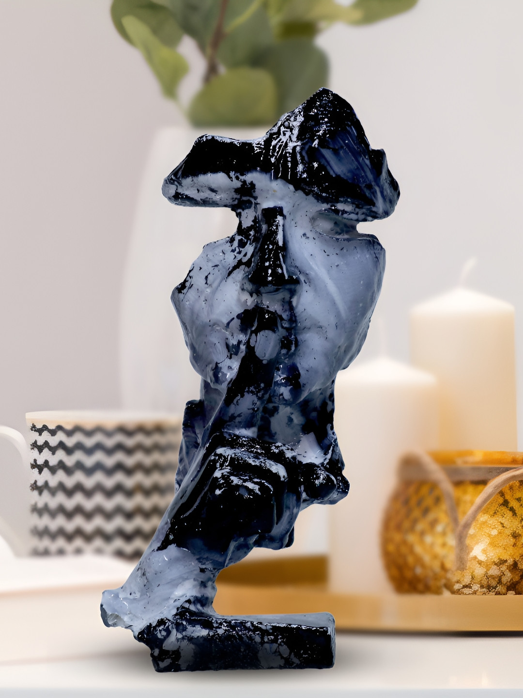 GW CREATIONS Black & White Figurine Small Showpiece