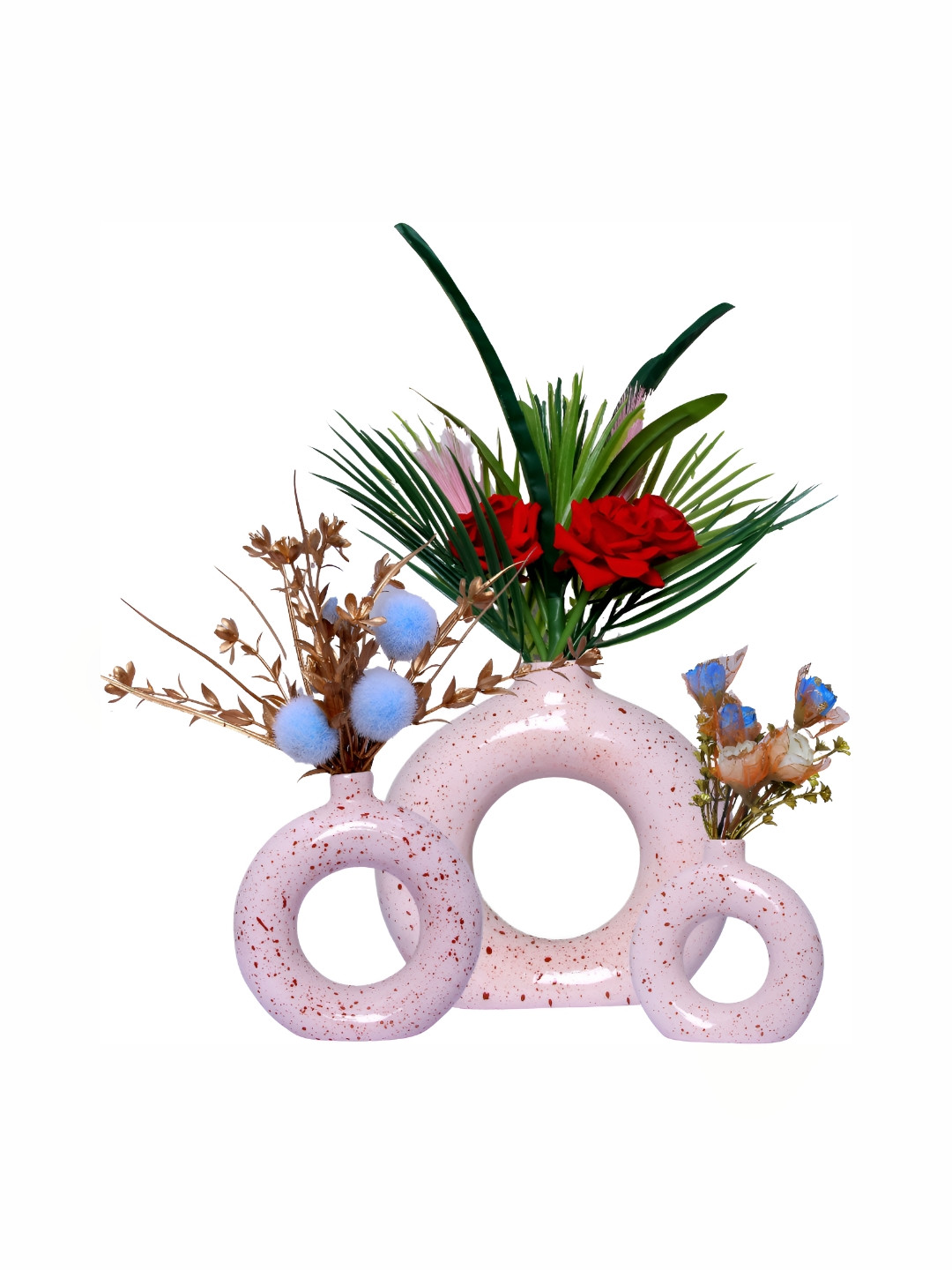 GW CREATIONS Pink Small Curio Showpiece