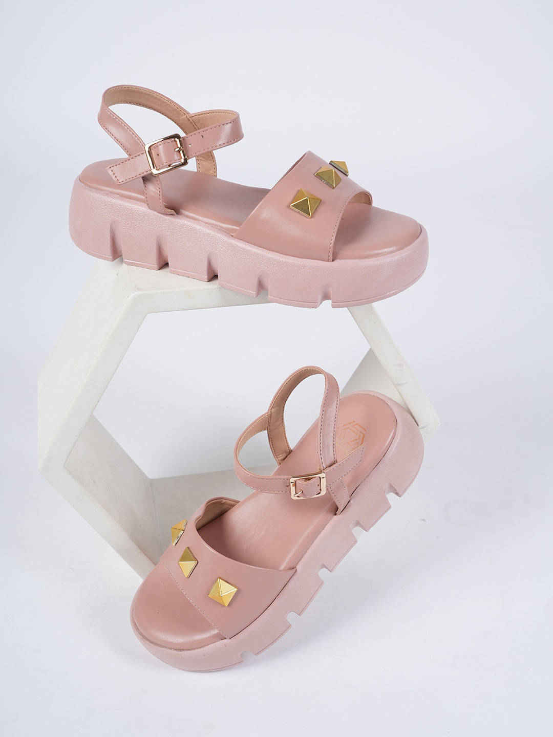 SAPATOS Open Toe Platform Heels