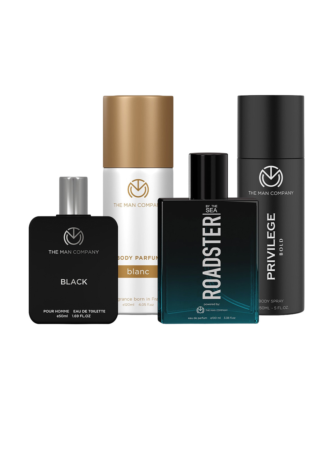 THE MAN COMPANY 4Pcs Forever Long Lasting Perfume Collection