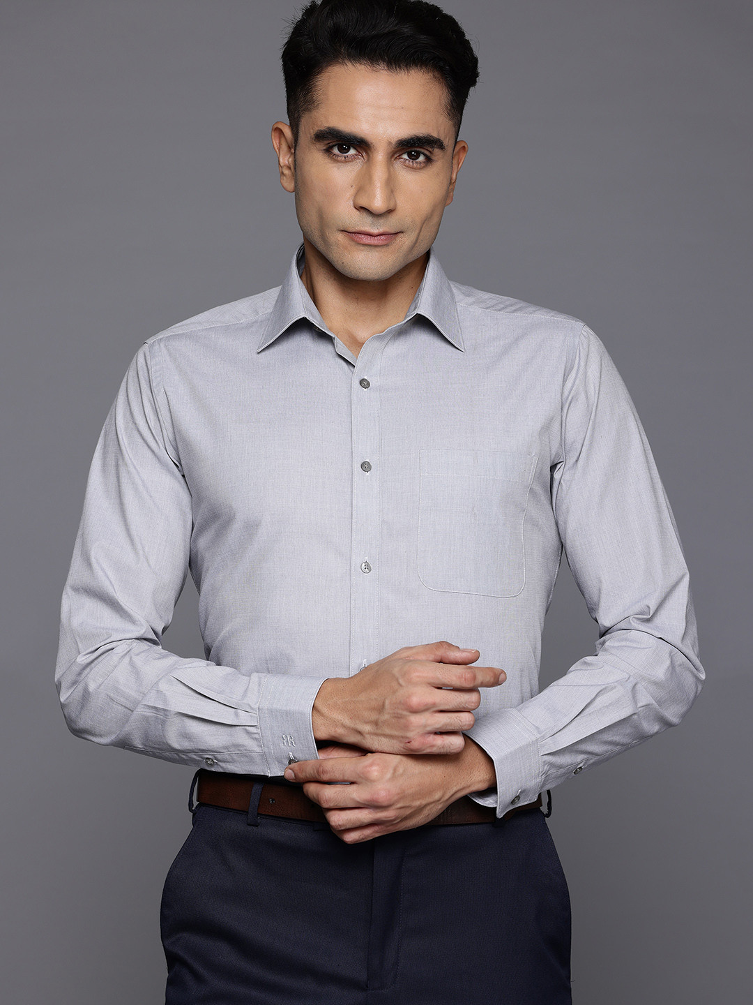 Raymond Pure Cotton Slim Fit Formal Shirt