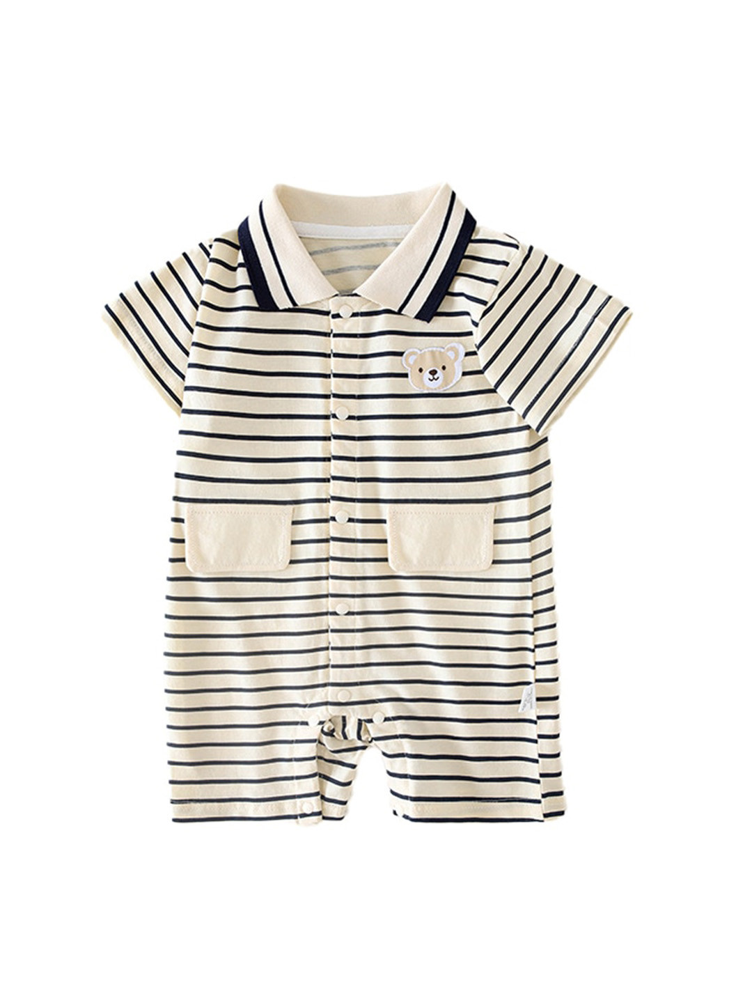 StyleCast x Revolte Infant Boys Printed Cotton Romper