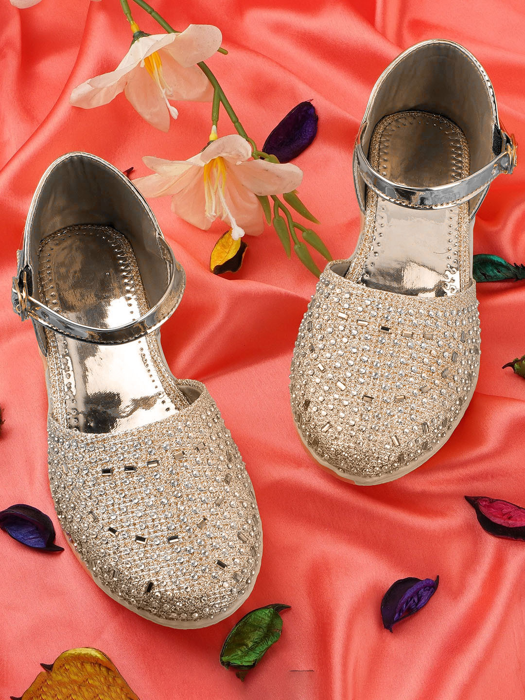 BAESD Girls Embellished Mary Janes