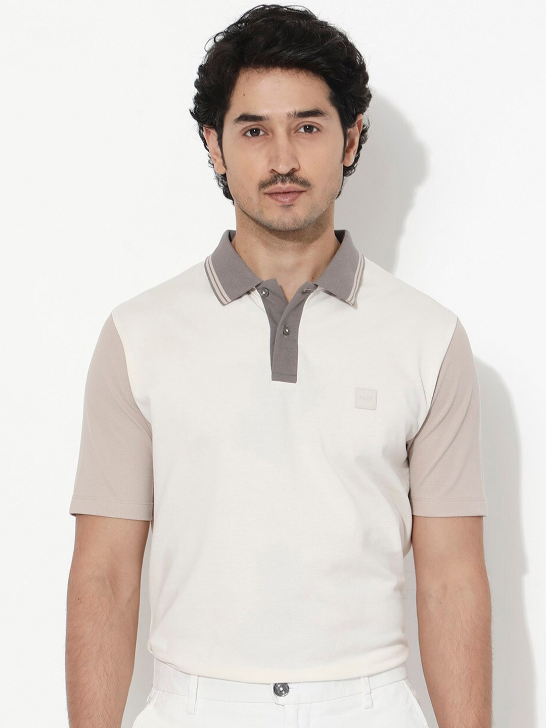 RARE RABBIT Men Polf Polo Collar Short Sleeves T-Shirt