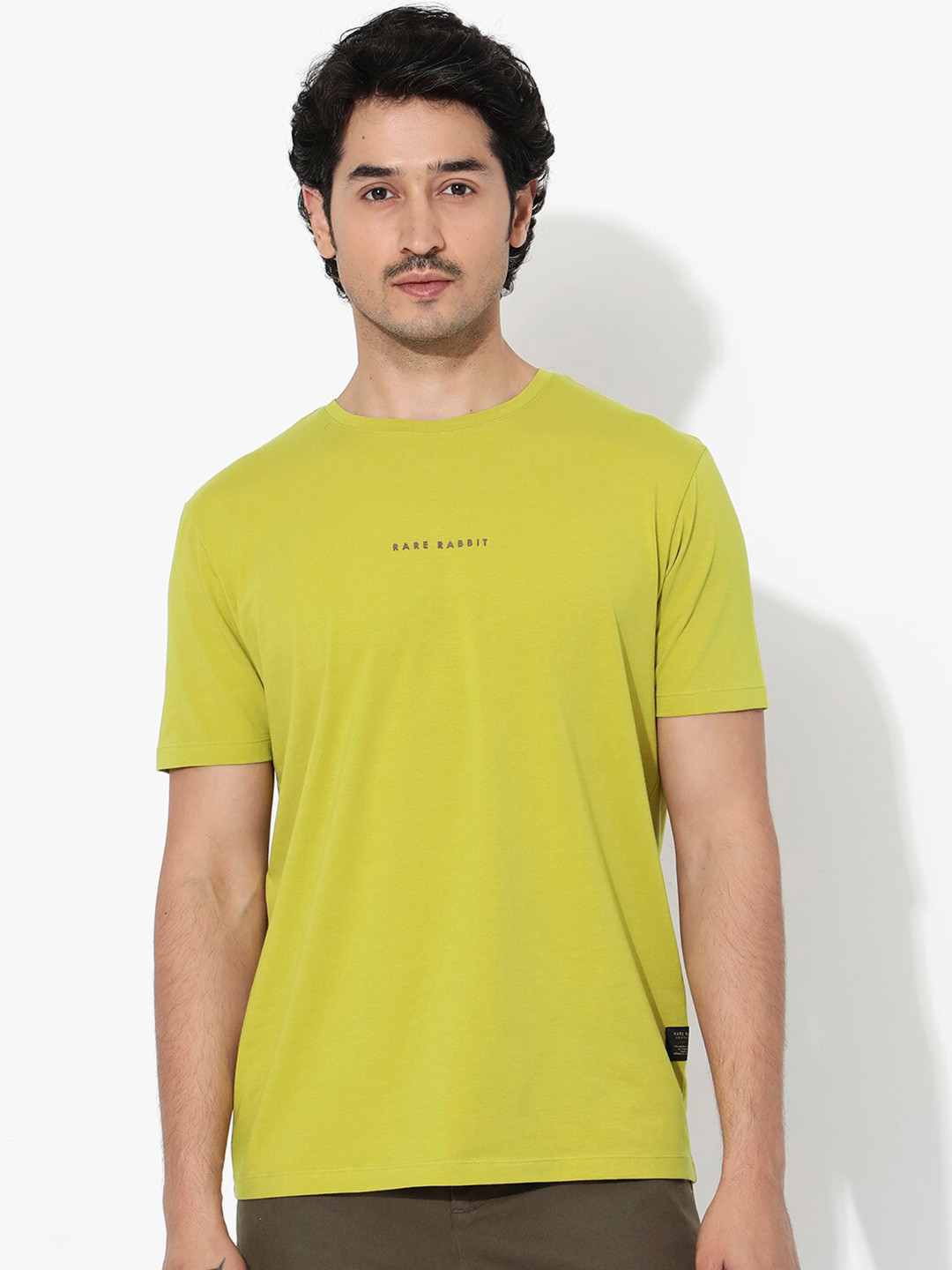 RARE RABBIT Men Rabbit-Inf Regular Fit T-Shirt