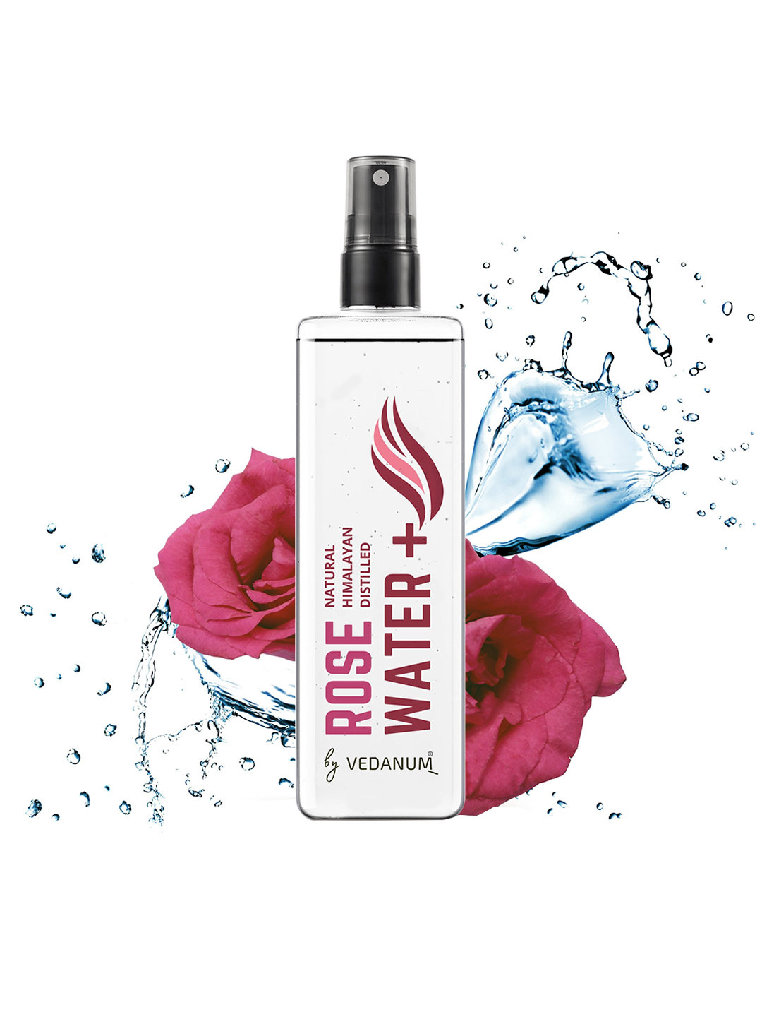 VEDANUM Himalayan Rose Water Spray Toner - 200 ml