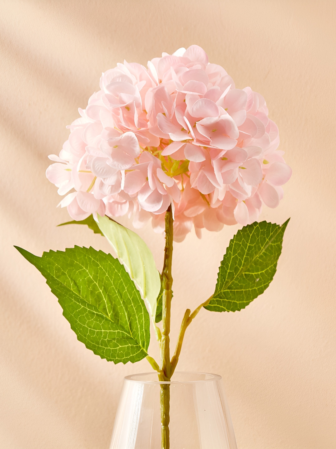 Home Centre Pink & Green Hanging Hydrangea Artificial Flower