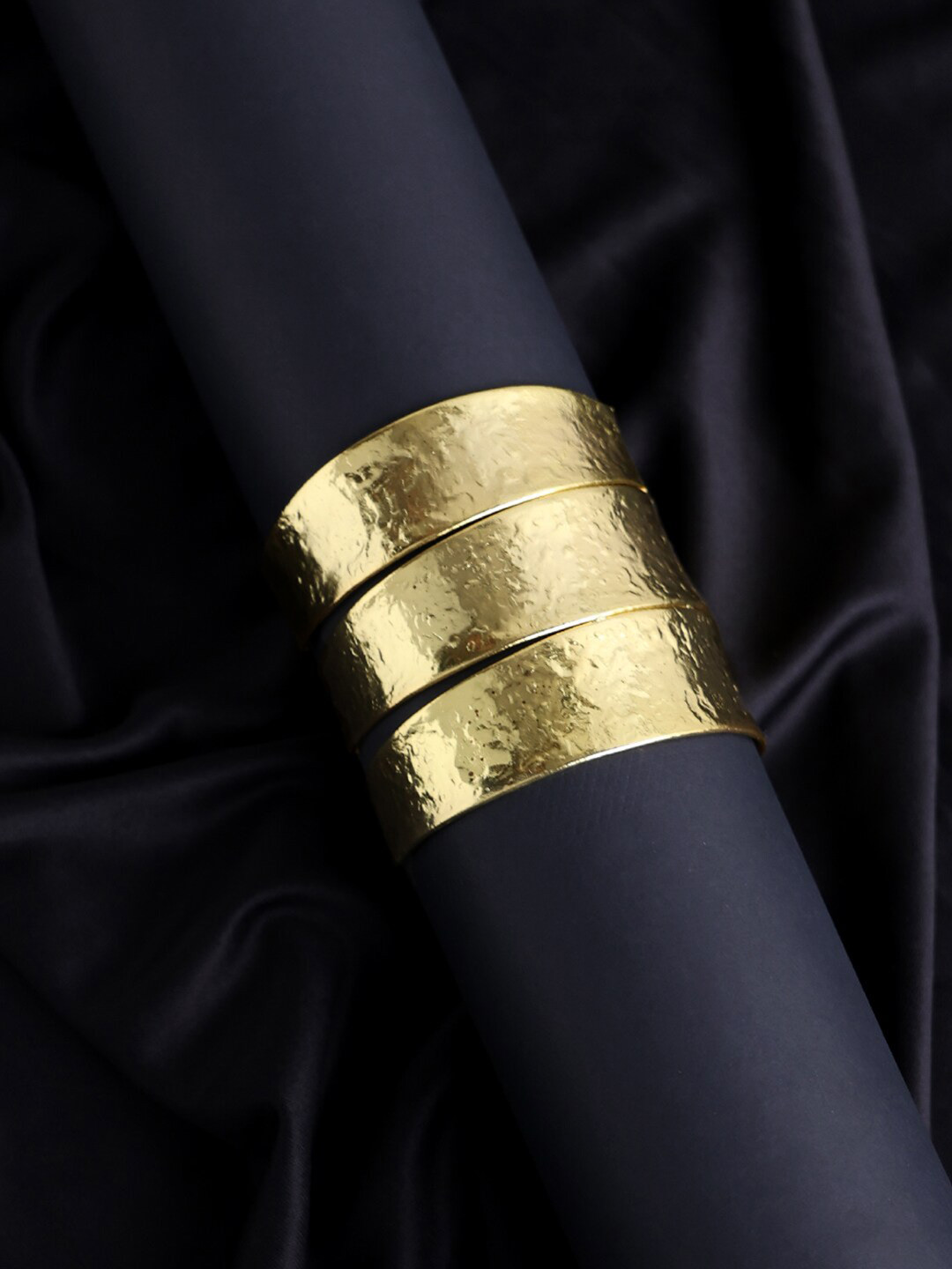 VOGUE PANASH Gold-Plated Cuff Bracelets