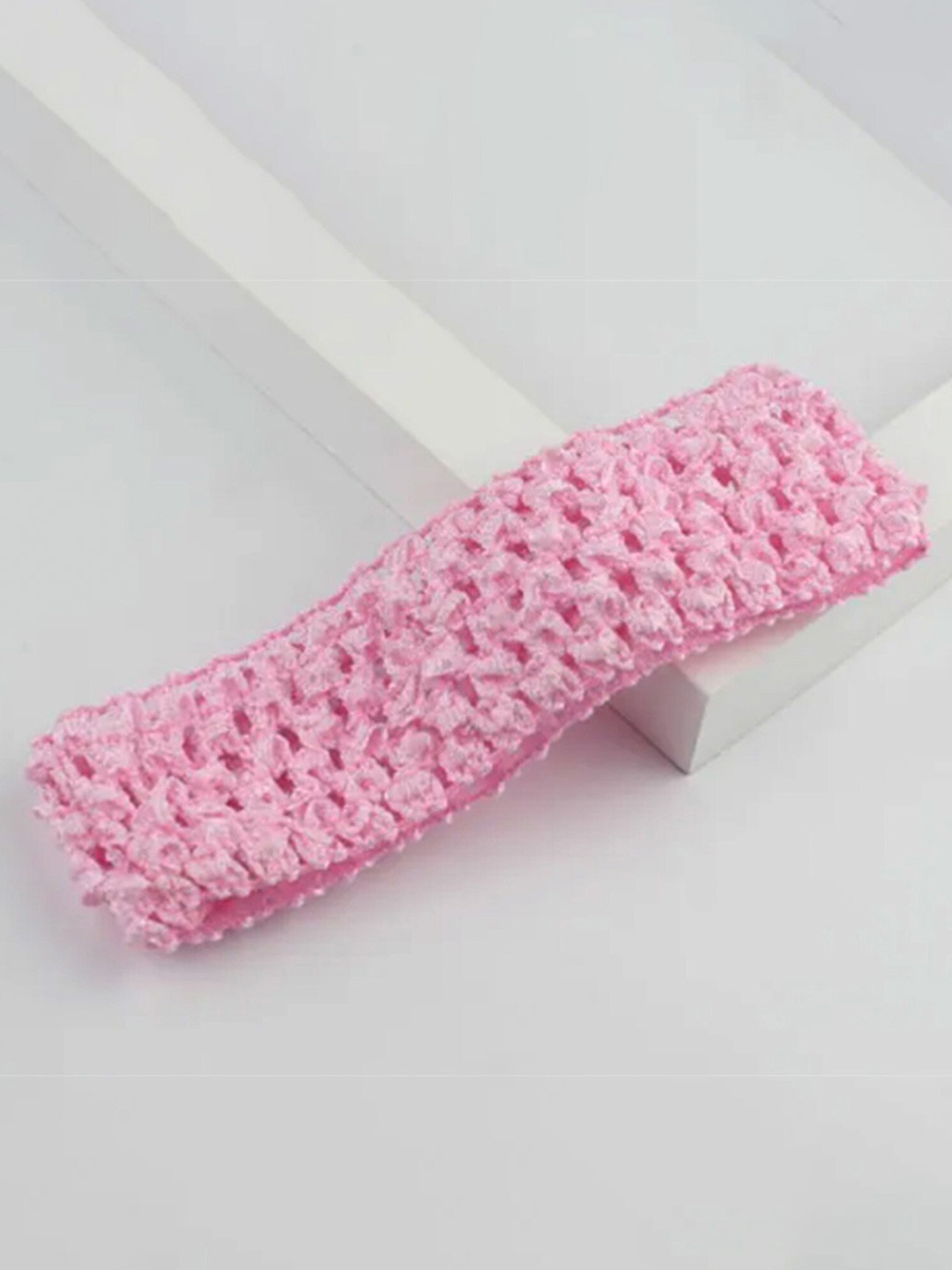 BAESD Infants Girls Set of 4 Crochet Headbands & Hairclips