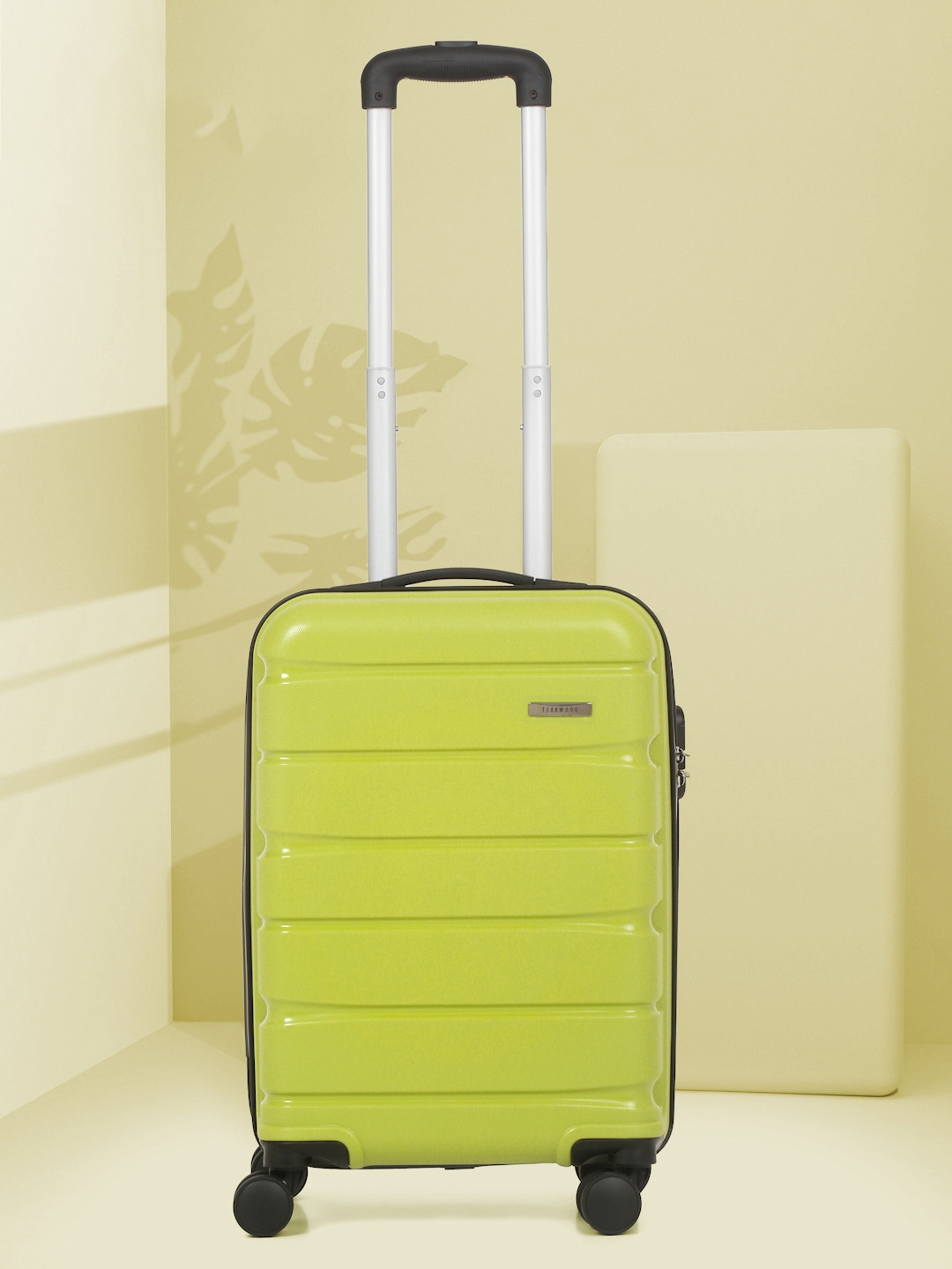 Buy Teakwood Leathers 360 Degree Rotation Hard Sided Cabin Sized Trolley Bag 32L Trolley Bag for Unisex 29321774 Myntra
