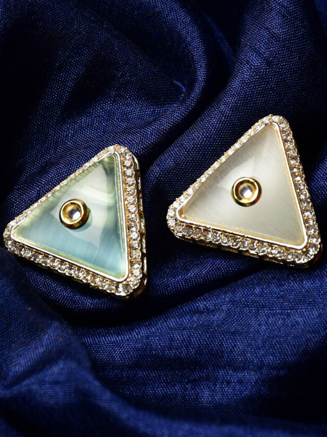 GRLIE Triangular Studs Earrings