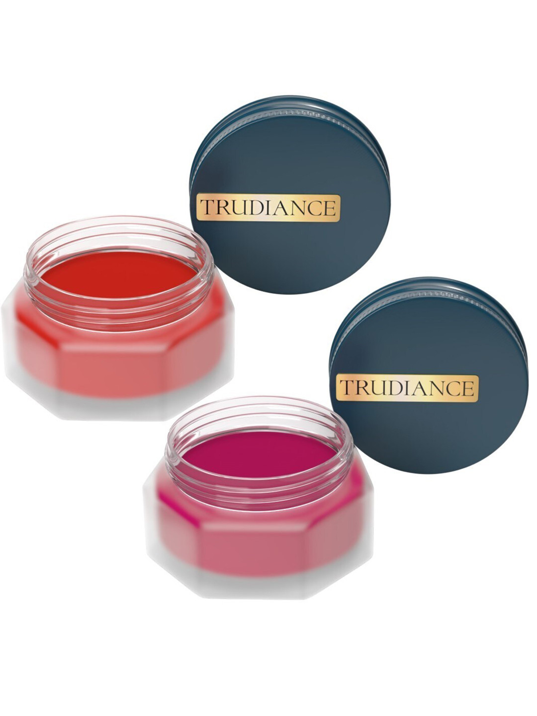 TRUDIANCE Set Of 2 Salve Tint - 8 gm Each - Cranberry Crush & Ruby Red