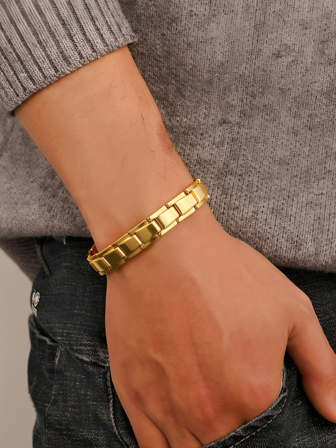 Goho Men Link Bracelet