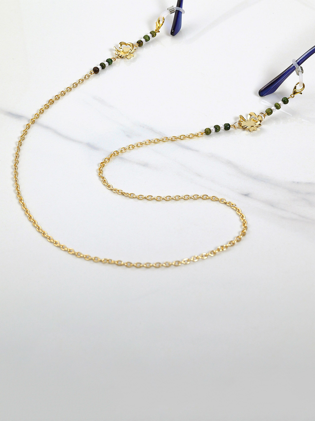 BeAbhika Beaded Spectacles & Air Pods Chain