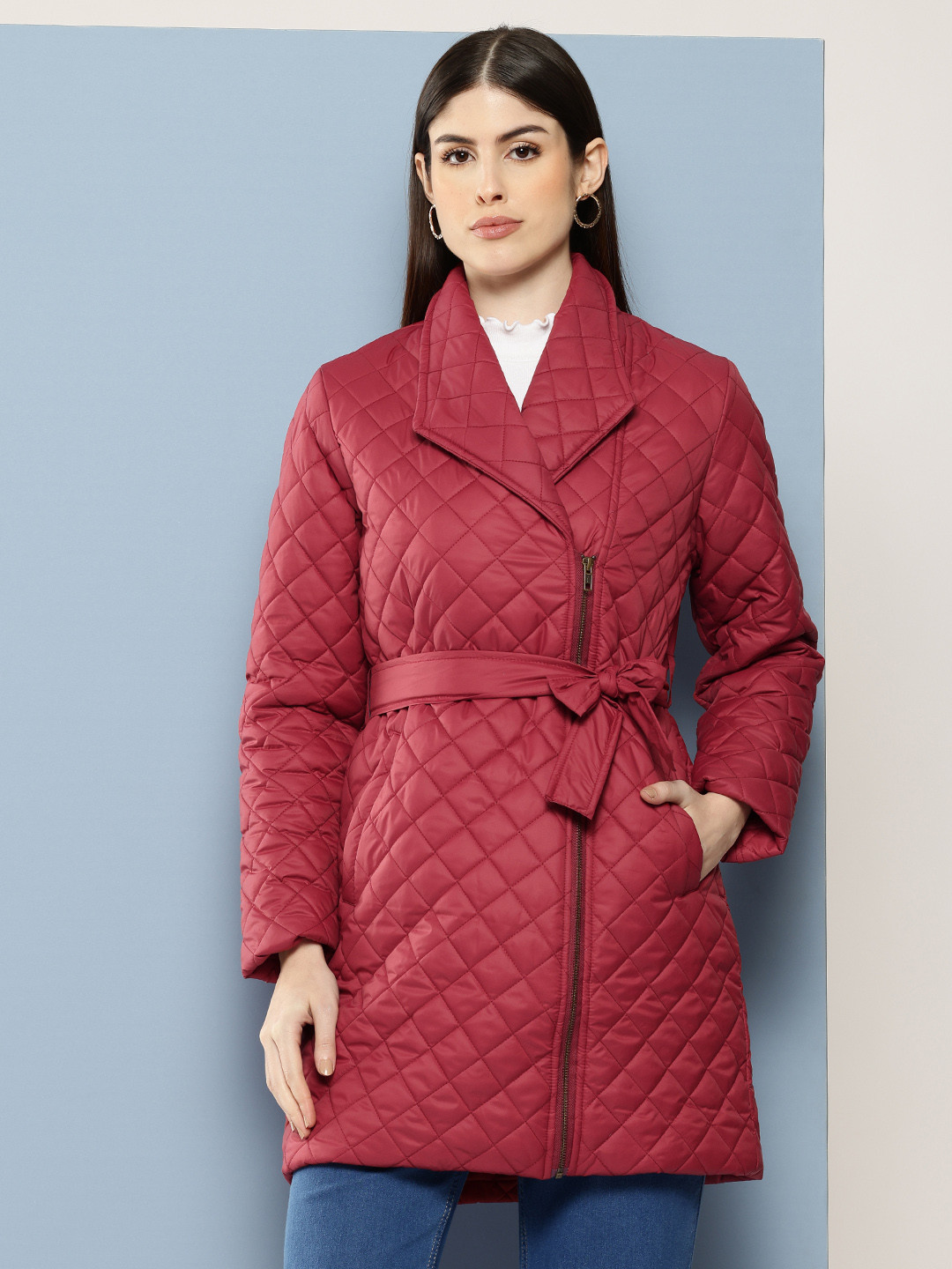 Chemistry Longline Quilted Jacket